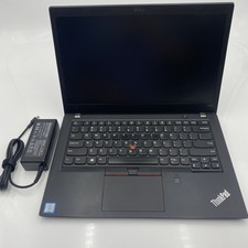Lenovo ThinkPad T480s I7-8650U 8GB RAM 256 SSD Batt: 61 