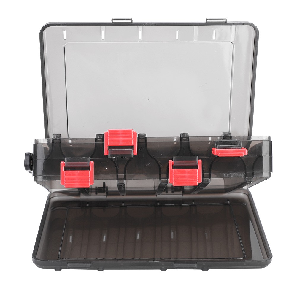 Double Side Fishing Tackle Box Durable Storage Case For Fishing Enthusiasts For
