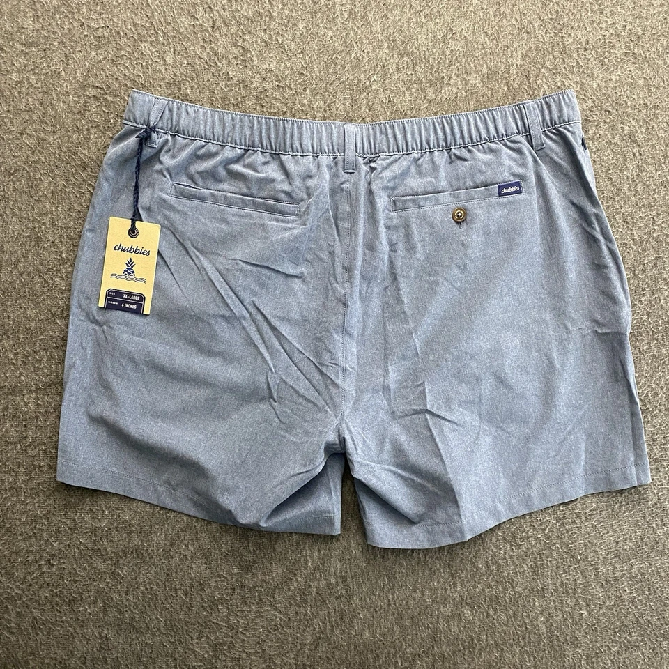 Chubbies Shorts Mens Size 2XL Blue Everywear Performance 6” Stretch NEW NWT - Image 2 of 4