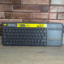 Logitech K400 Plus Wireless Television Keyboard with Touchpad Missing Dongle