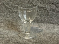 Vintage Clear Glass Eye Wash Cup Reproduction