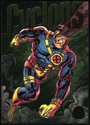 1994 Fleer Marvel Universe Power Blast Rainbow Cyclops 8