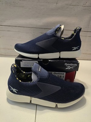 NEW Reebok GY9514 Dailyfit DMX Slip On Navy Walking Shoe Comfortable Light NIB 9