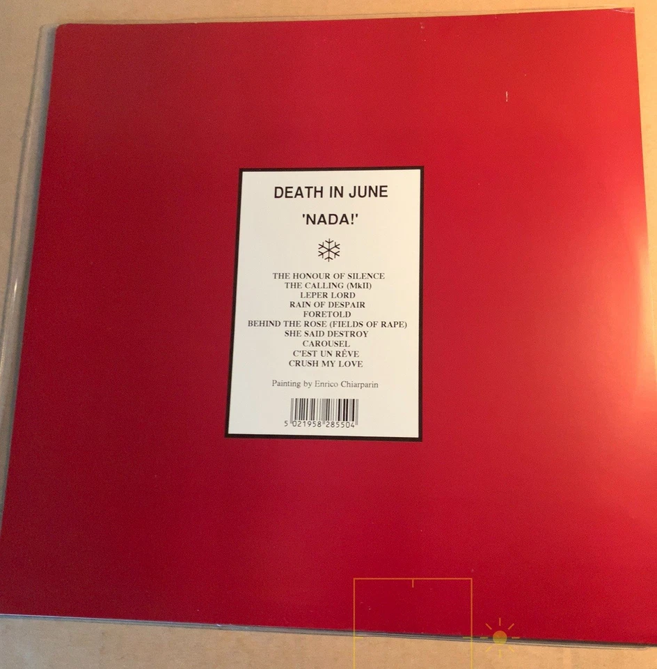 NADA ~ Death In June - Image 3 of 4