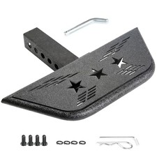 Universal Hitch Steps for Pickup Truck - Solid Trailer Hitch Step 2 Inch Stars