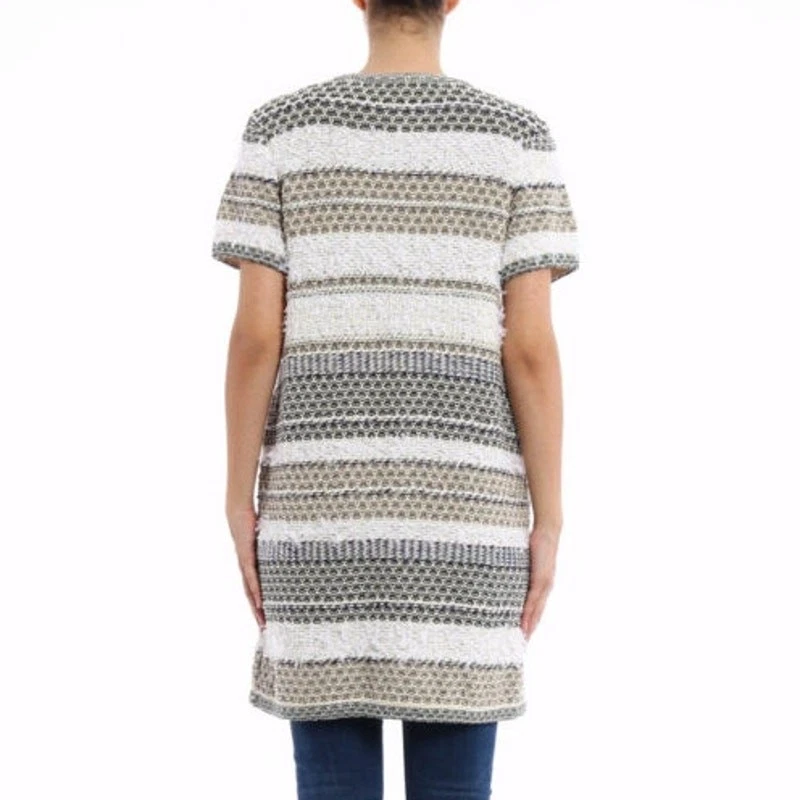 Diane Von Furstenberg Arryn Long Knit Cardigan Sweater Women P Petite Small - Image 3 of 4