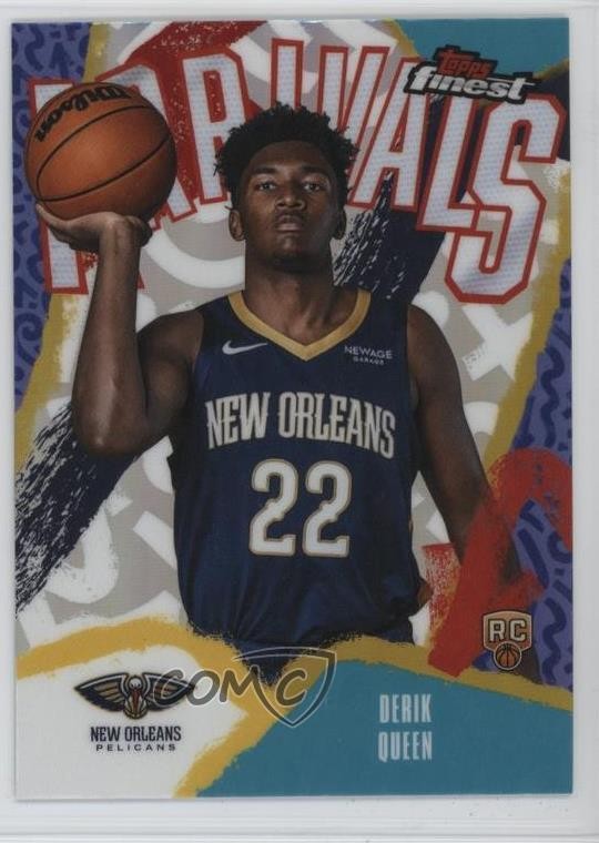 2025-26 Topps Finest Arrivals Refractor Derik Queen #A-13 1n9c