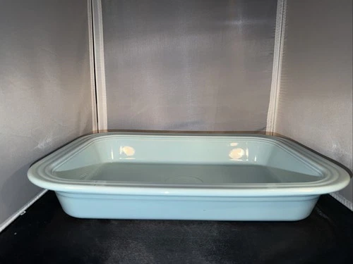 New FiestaWare 9" X 13" Rectangular Baking/Serving/ Lasagna Dish - Sky Blue
