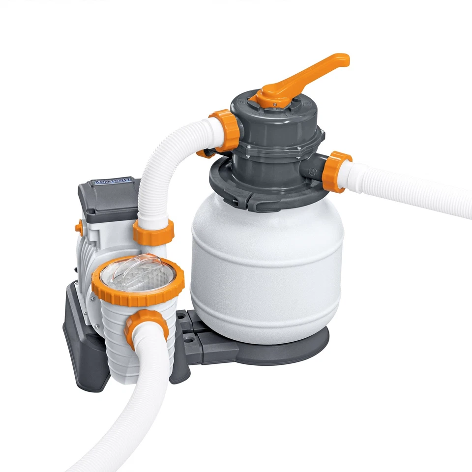 Filtro a sabbia 5.678 L/H per piscine Bestway grigio - Immagine 4 di 4