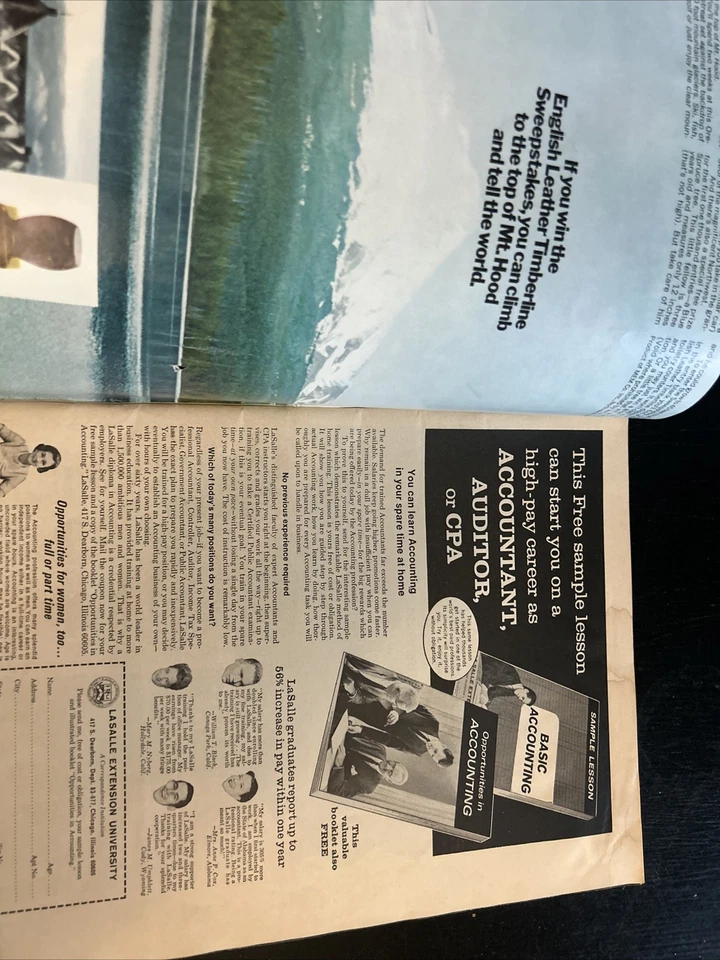 Спортивный иллюстрированный журнал Forrest Gregg Green Bay Packers Beamon Jump 10/28/68! - Изображение 4 из 4