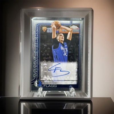 2025-2026 Cooper Flagg Topps Chrome Rookie Auto Refractor  CHASE  1/40   READ