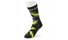 1 NEW PAIR OF ADULT BATMAN NOVELTY CREW SOCKS DC COMICS SIZE 8-12