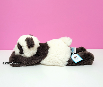 Jellycat Smudge Panda + Tag Protector - Authentic - Medium 14