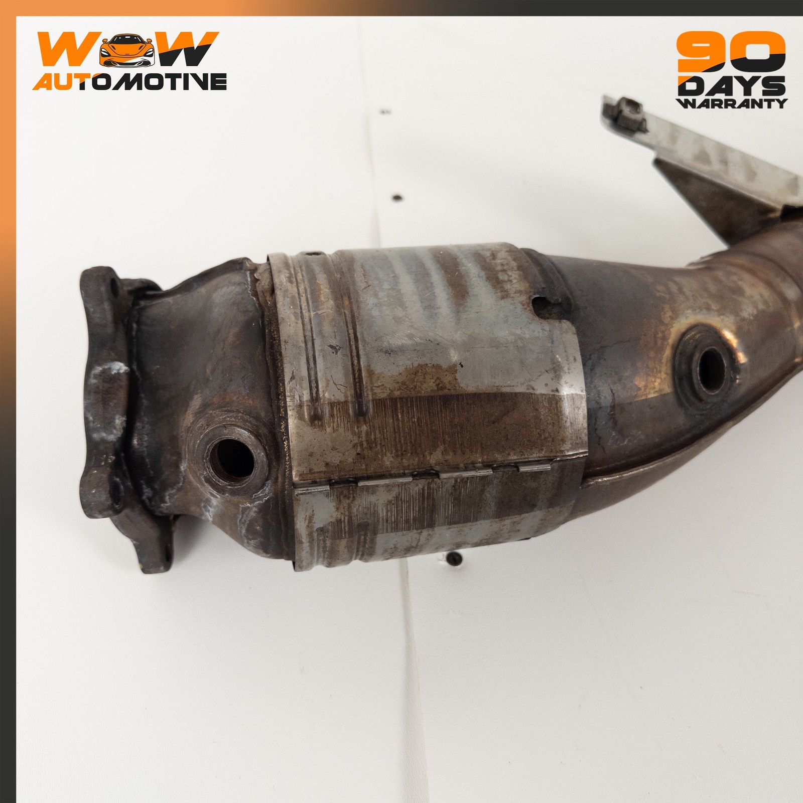 04-17 BENTLEY CONTINENTAL GTC FLYING SPUR LEFT RIGHT EXHAUST DOWNPIPE SET OEM
