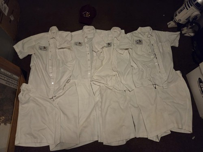 #ad Authentic WDW Original White Custodial Costume Disney Parks $150.00