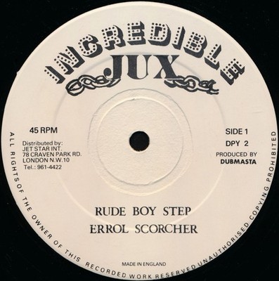 Errol Scorcher / Junior Delgado - Rude Boy Step / Let Him Go (12'') (Very Good Pl
