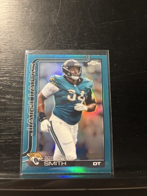 2025 Topps Chrome - Maason Smith #140 Teal Refractor /299
