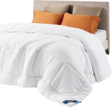 Bedsure Comforter Duvet Insert - Quilted Comforters Queen Size, All Season Duvet