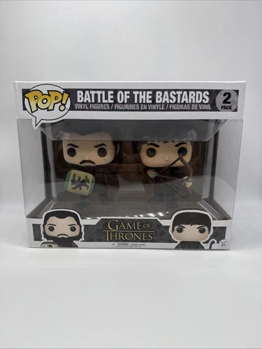 Funko Pop! Game of Thrones: Battle of the Bastards 2 Pack Jon Snow Ramsay Bolton