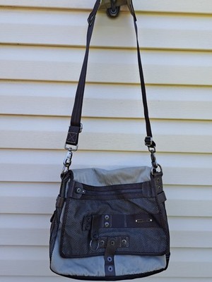 Diesel Men's Brown/Khaki Messenger Utility Design Style Y2K Crossbody Bag Rare