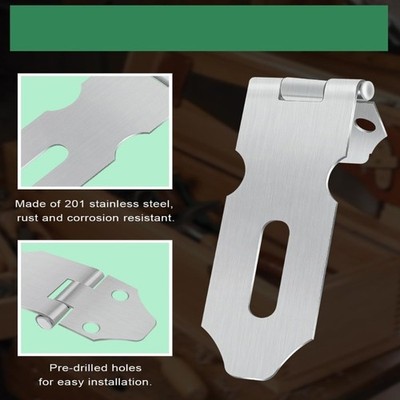 10pack Stainless Steel Small Security Latches Easyly Installation Cabinet Lock