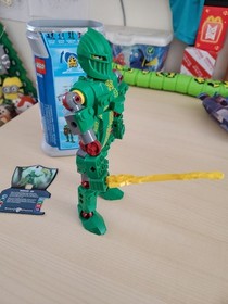 LEGO Castle: Rascus Green Knight - Set 8784 - Built Missing 90% Complete