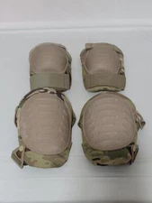 USGI MILITARY OCP MULTICAM KNEE & ELBOW PADS COMPLETE SET MCGUIRE-NICHOLAS #86u