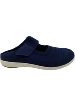Spenco Women's Orthotic Memory Scuff Slip-On Mary Jane Flat Navy