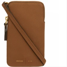 【OROTON】LILLY PHONE CROSSBODY BAG SHOLDER COGNAC (BROWN) NEW Ship from AU