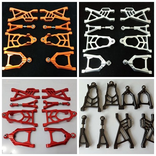 CNC alloy front + rear upper lower suspension arm for baja 5b 5t 5sc HPI Rovan - Picture 2 of 12