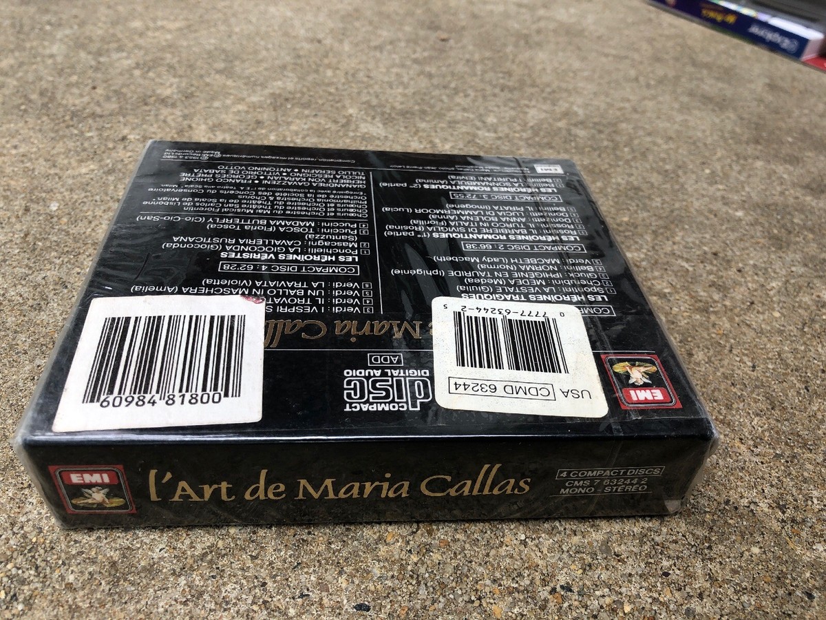 L'Arte de Maria Callas (CD, EMI Music Distribution) for sale