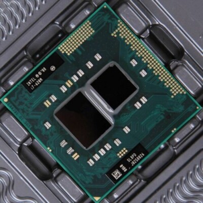 Intel Core i7-620M 2.66GHz 4M Dual Core Processor SLBPD CPU Socket G1 For Laptop