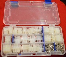 Molex MLX Small Connector and Terminal Kit 194 Pieces 2-3-4 Conductor