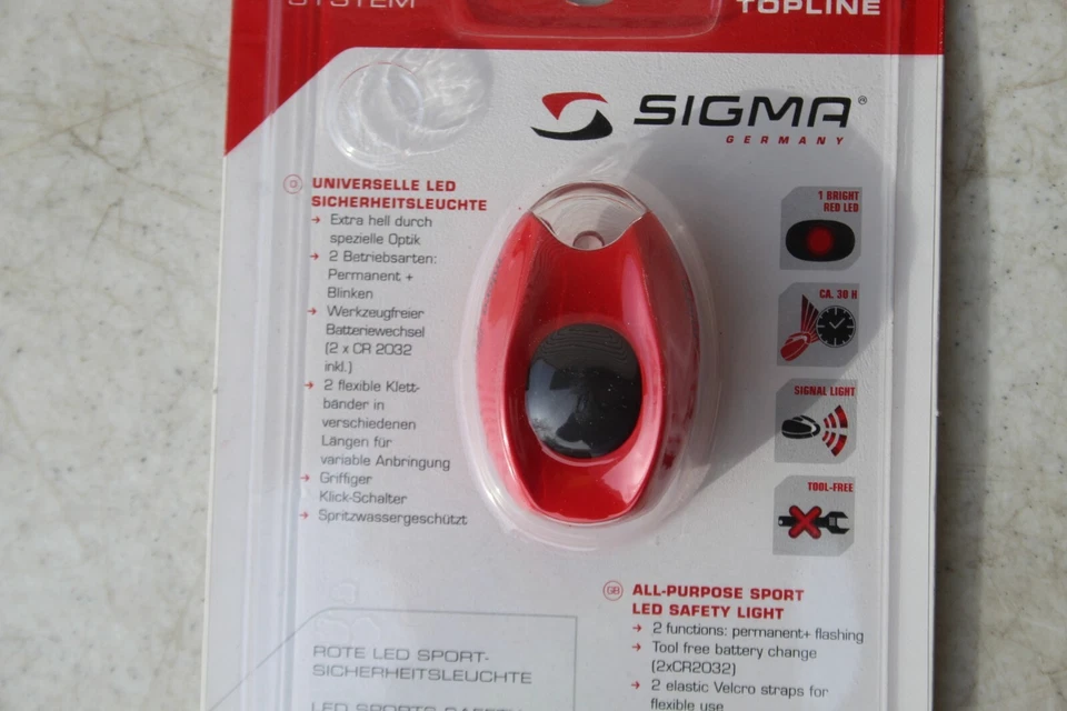 Sigma Micro W LED Rücklicht ROT Bike Safety Germany 17210 Bike Fahrrad - Bild 3 von 4