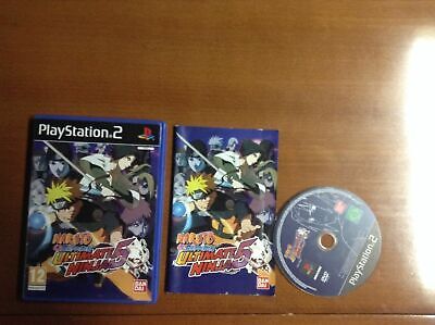 NARUTO SHIPPUDEN: ULTIMATE NINJA 5 (PS2 Game) Playstation 2 A