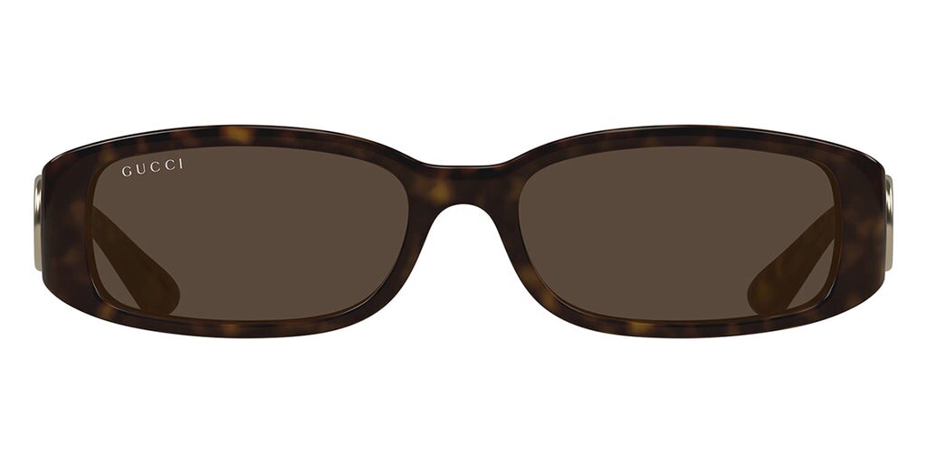 ?️ New Gucci GG1696S 002 Sunglasses - Havana Frame, Brown Lenses Gucci GG1660S 002 Havana Sunglasses for Woman – LookerOnline main image 3