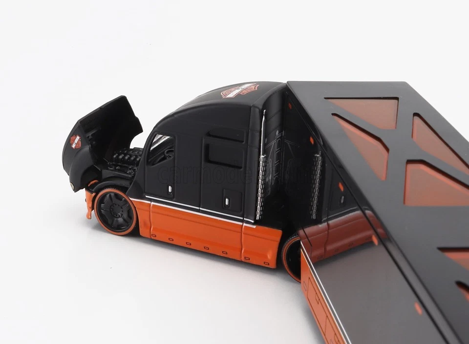 MODELLINO CAMION STATICO MAISTO TRUCK HAULERS HARLEY DAVIDSON BISARCA 2021 1/64 - Immagine 4 di 4