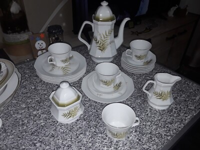 Winterling Bavaria Porzellan Service | Tee Kaffeeservice 19 Teile