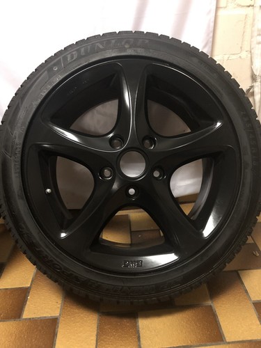 4 x Porsche Alufelge CMS 18“ Schwarz Komplett - Bild 3 von 11