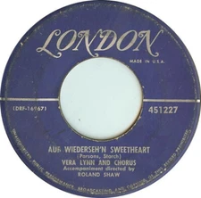 Vera Lynn - Auf Wiederseh'n Sweetheart (7", Ind)