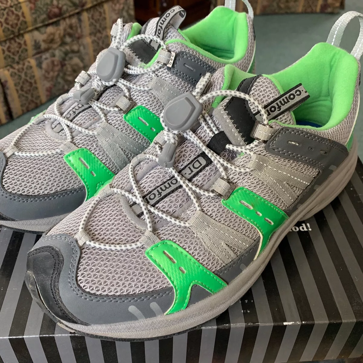 Dr Comfort Therapeutic Diabetic Athletic Shoes Sneakers Woman s 10.5 M