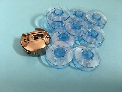 Spulenkapsel + 10 Spulen für Gritzner Tipmatic 1019, 1035, 1037, 6122, 6152