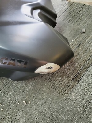 2007-2013 Ducati 848 1098 1198 Evo S R Gas Fuel Tank Petrol Black