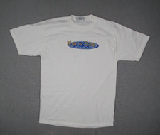 Vintage Morro Bay Shirt Mens Medium White Tourist Dolphin Made in USA