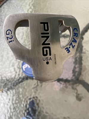 Ping Craz-E Black Dot RH Putter G2i with Cover ~ 34.5 Ping Craz-E Black Dot RH Putter G2i with Cover ~ 34.5