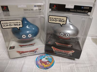 PS2 Dragon Quest New Slime & metal Slime Controllers unopened Set Of 2 JP