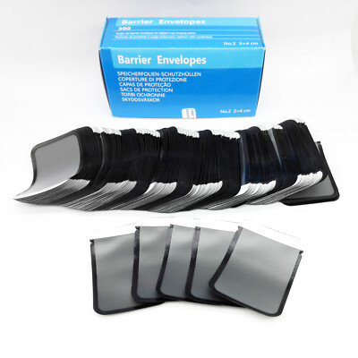 Dental Digital X-Ray Scan X Barrier Size #2 Envelope For Phosphor Storage Plates Dental Digital X-Ray Scan X Barrier Size #2 Envelope For Phosphor Storage Plates