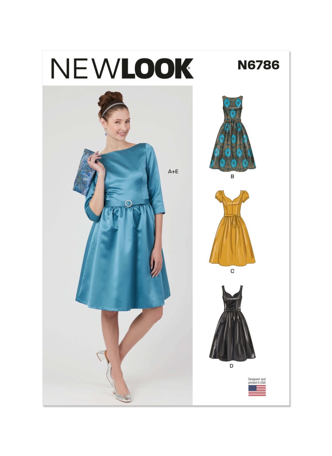 New Look SEWING PATTERN N6786 Misses' Dresses, Belt & Purse Sizes 8-18 Free P&P