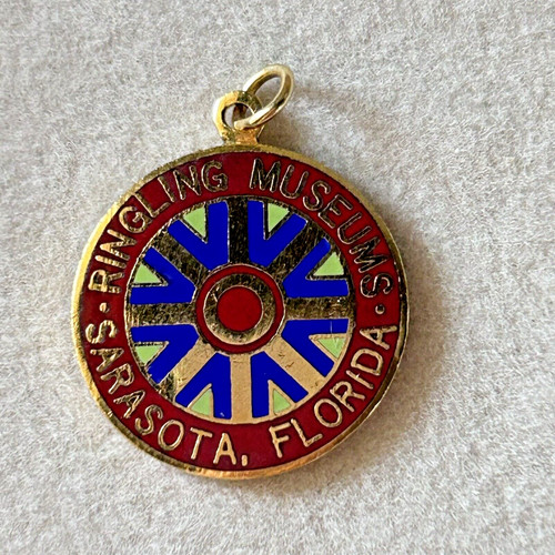 Ringling Circus Museum Sarasota Florida Travel Souvenir Charm for Necklace