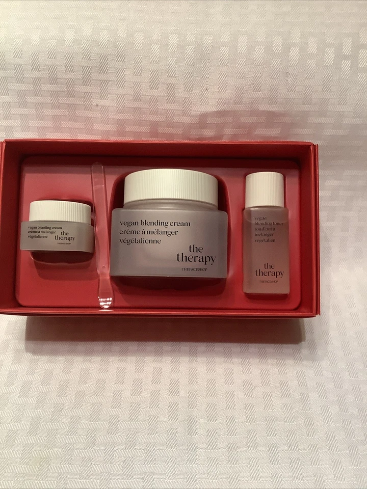 THE FACE SHOP The Therapy Vegan Blending Cream Special Set - Image 2 of 4